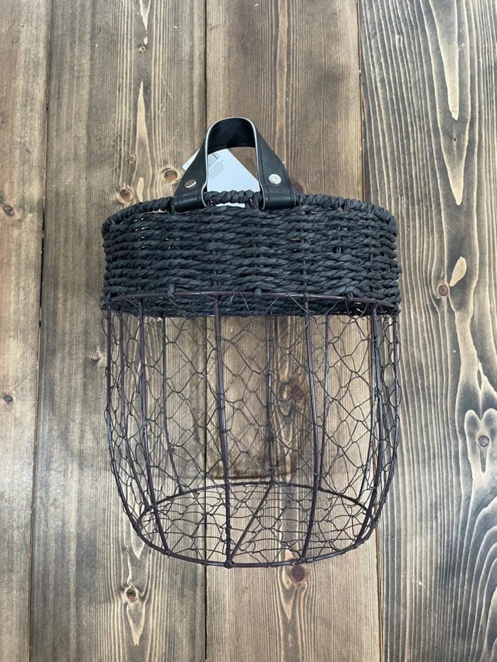 Medium Wired Decorative Storage Basket